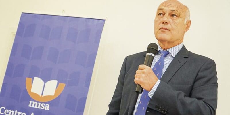 Dr German Aller en la conferencia