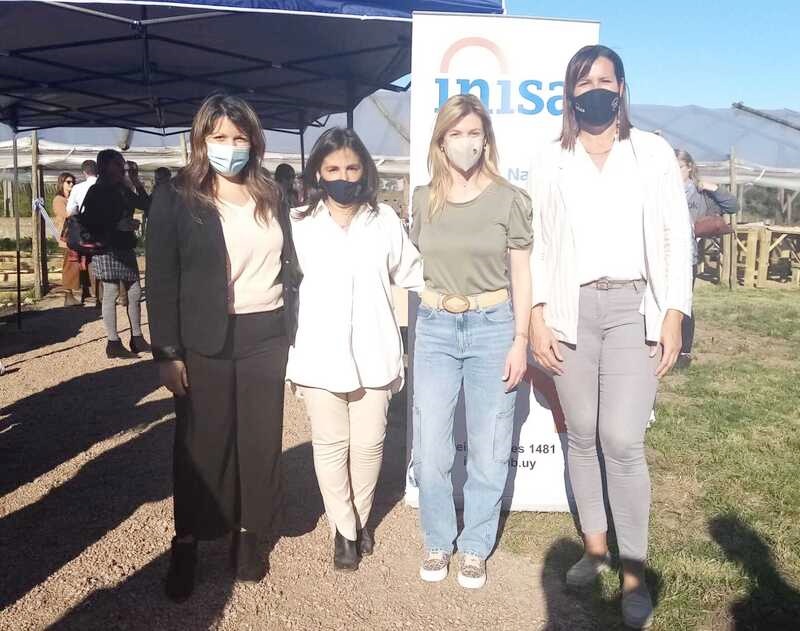 Lorena Ponce de León y directorio de Inisa