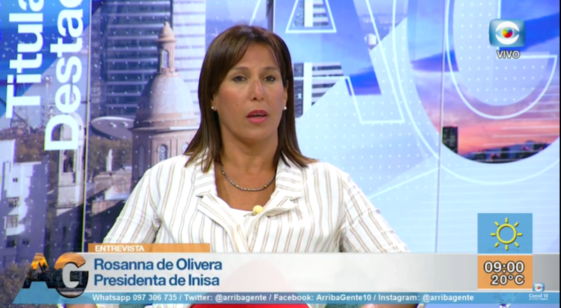 Presidente de Inisa en Arriba Gente