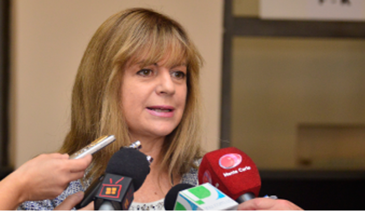 Presidente Gabriela Fulco entrevistada