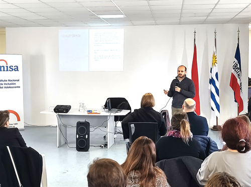 Expositor y participantes